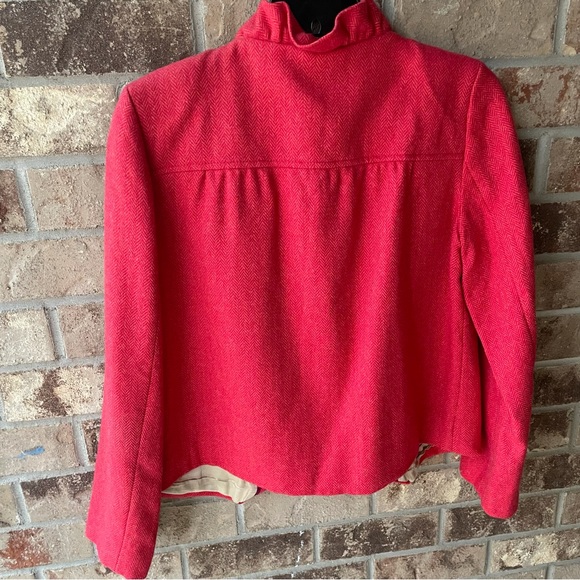 J Crew Ruffled Trim Blazer - Picture 8 of 10